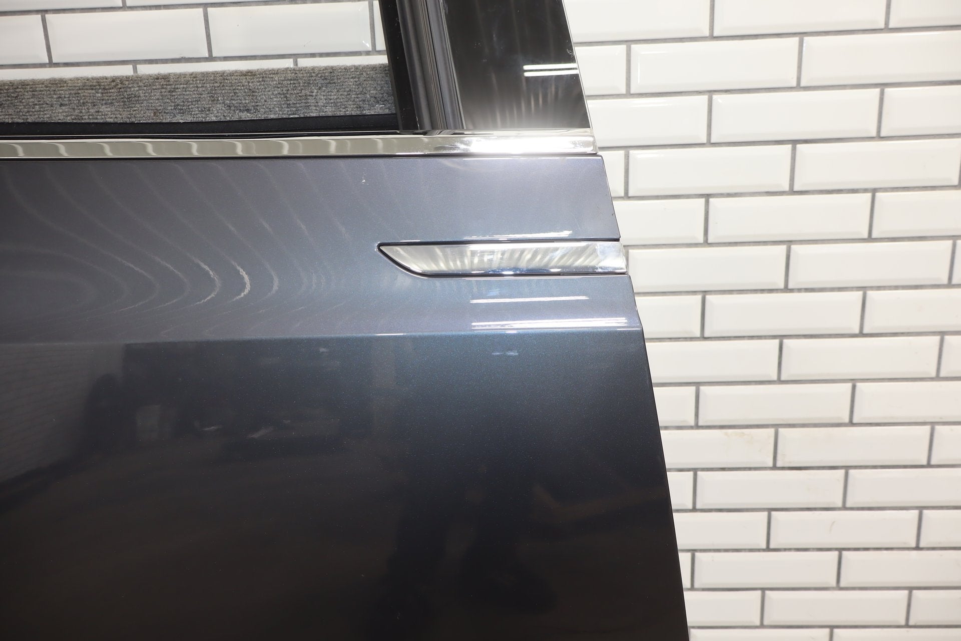 2016-2024 Tesla Model X Rear Right Falcon Door Panel Midnight Silver PMNG