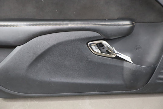 2016 Dodge Challenger Left Front Door Trim Black X9