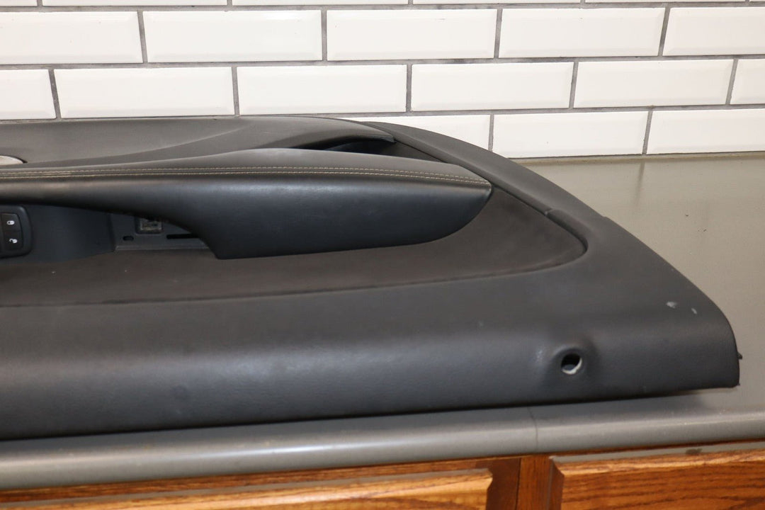 2016 Dodge Challenger Left Front Door Trim Black X9