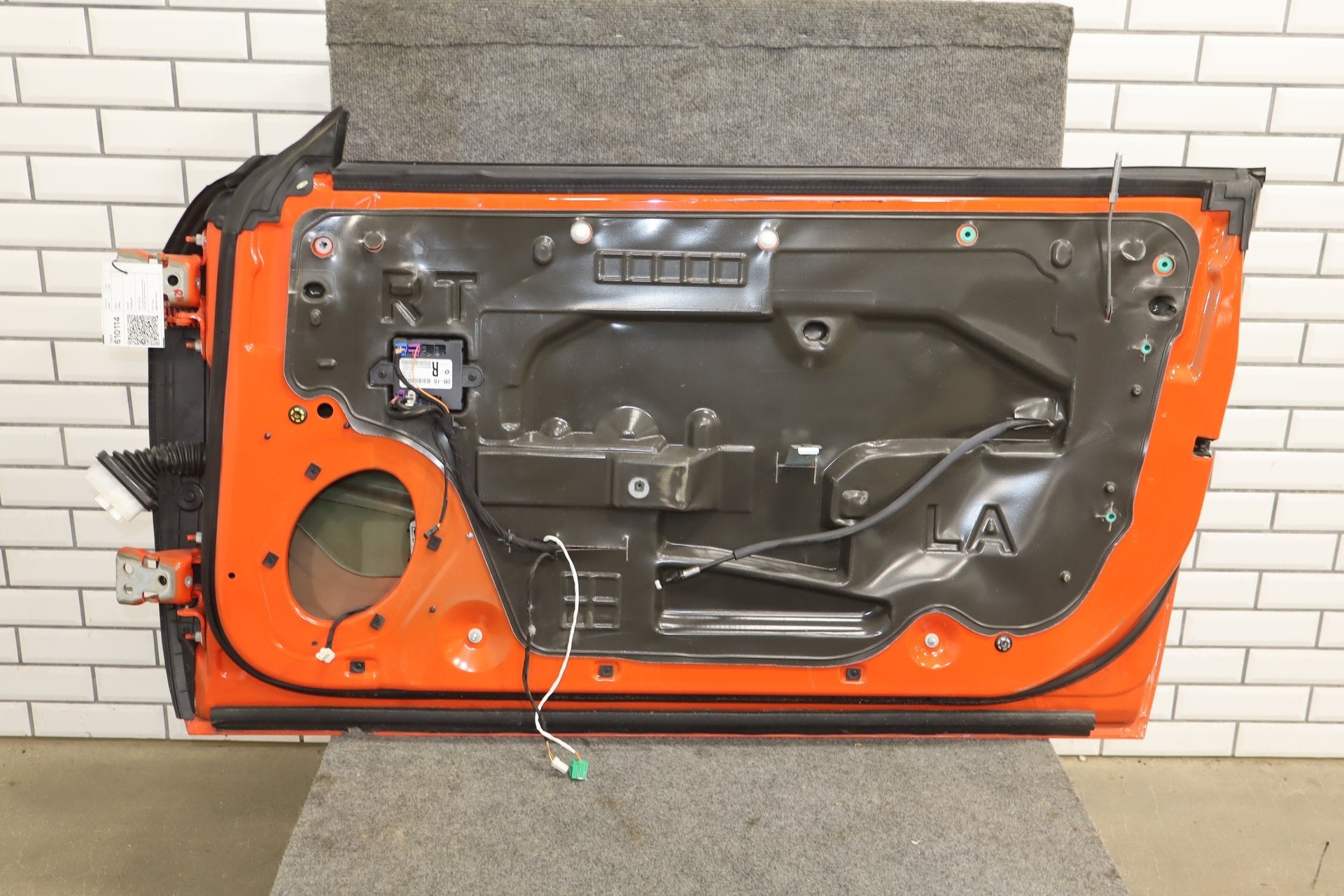 2016 Dodge Challenger Right Front Door Go Mango PVP