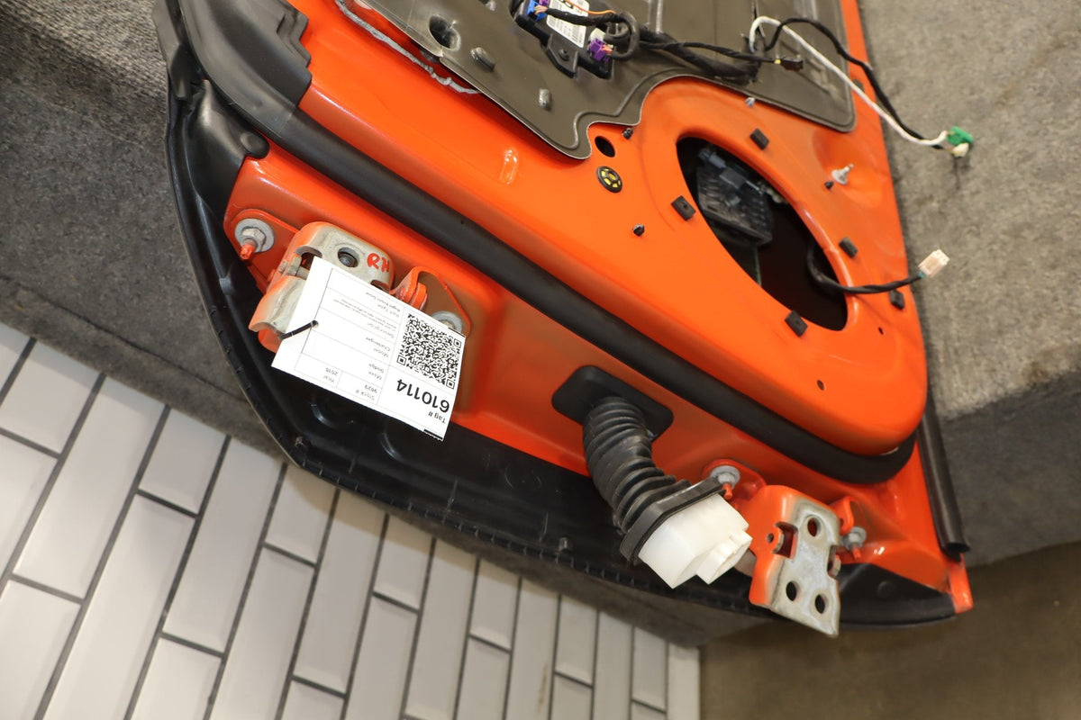 2016 Dodge Challenger Right Front Door Go Mango PVP