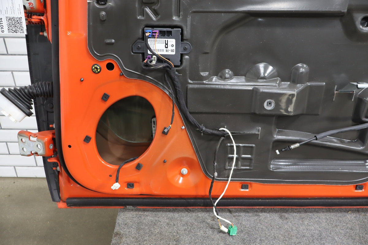 2016 Dodge Challenger Right Front Door Go Mango PVP