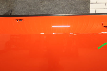 2016 Dodge Challenger Scat Pack Shaker Left Front Door Go Mango PVP