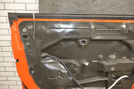 2016 Dodge Challenger Scat Pack Shaker Left Front Door Go Mango PVP