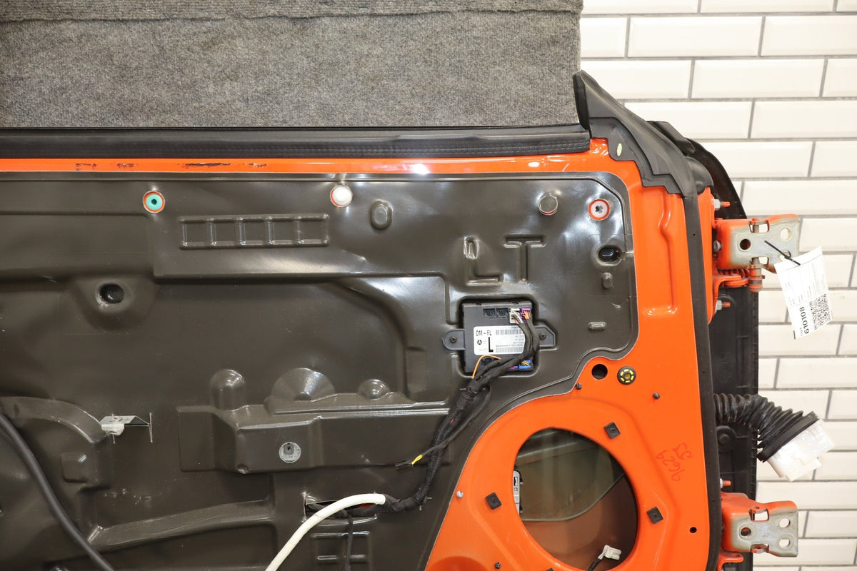 2016 Dodge Challenger Scat Pack Shaker Left Front Door Go Mango PVP