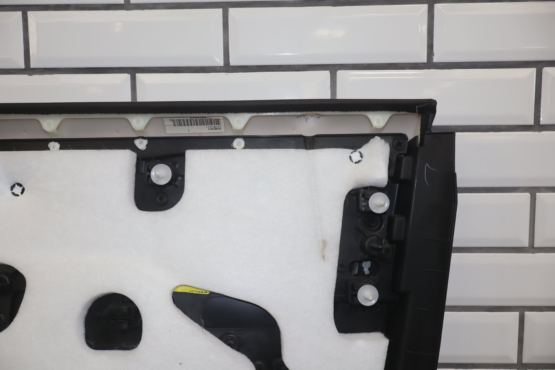 2016 Dodge Challenger Scat Pack Shaker Left Front Interior Trim Panel Black X9