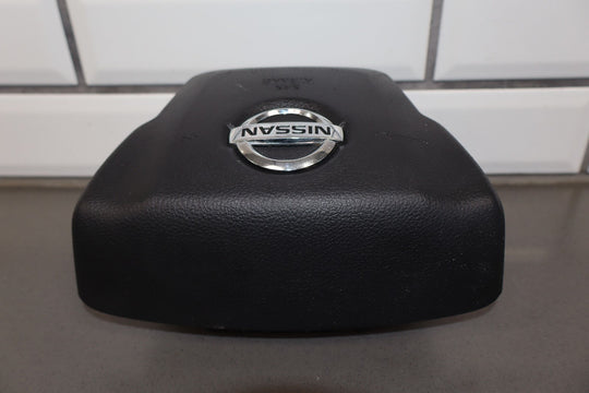 2016 Nissan Titan Driver Steering Wheel Air Bag OEM Black Trim