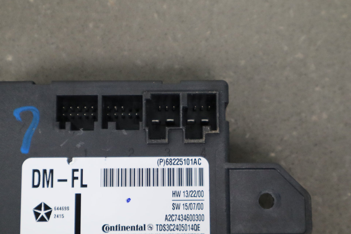 2016 Ram 1500 Left Front Door Control Module