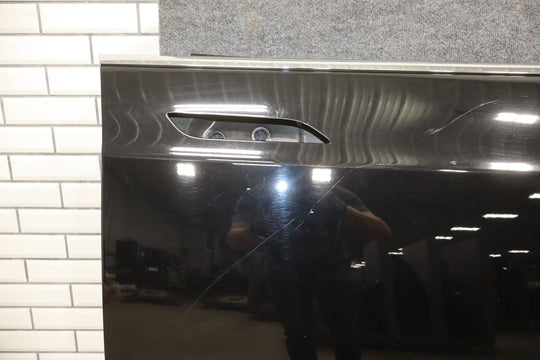 2016 Tesla S Right Front Door Black PBSB