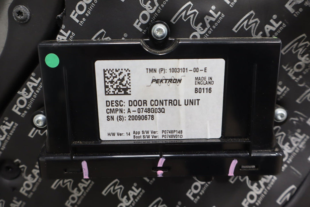 2016 Tesla S Right Front Door PPTI