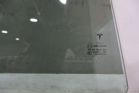 2016 Tesla S- Right Rear Door Window