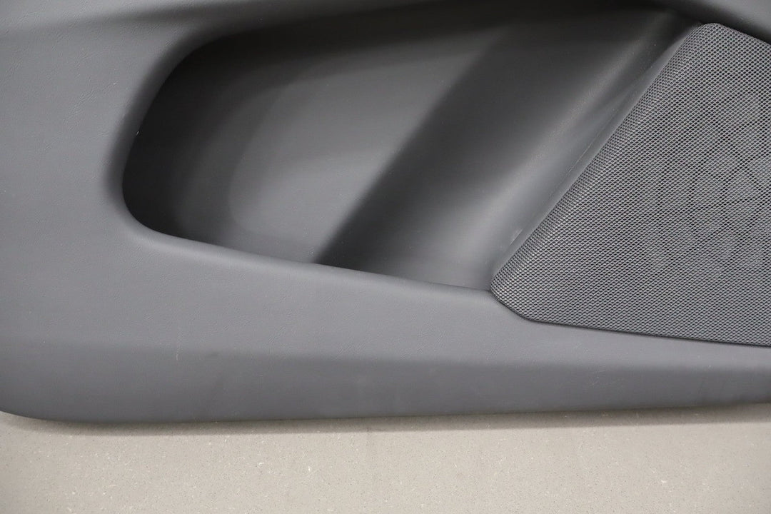 2016 Tesla X Left Front Door Trim Panel Black BLK