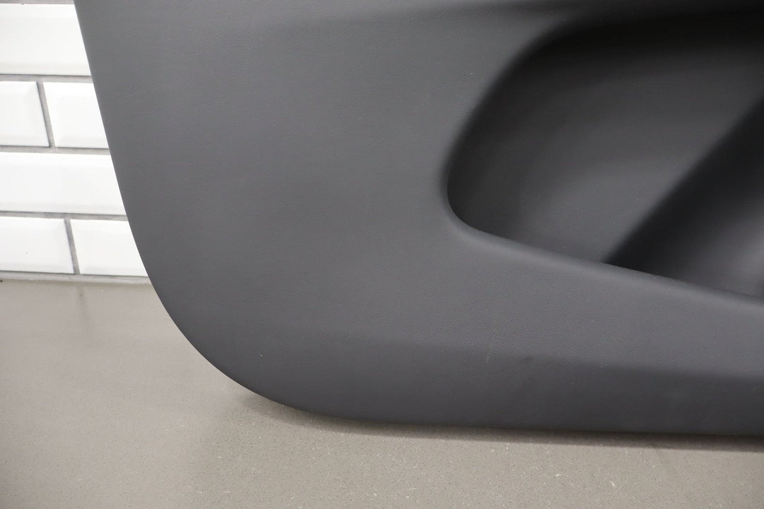 2016 Tesla X Left Front Door Trim Panel Black BLK