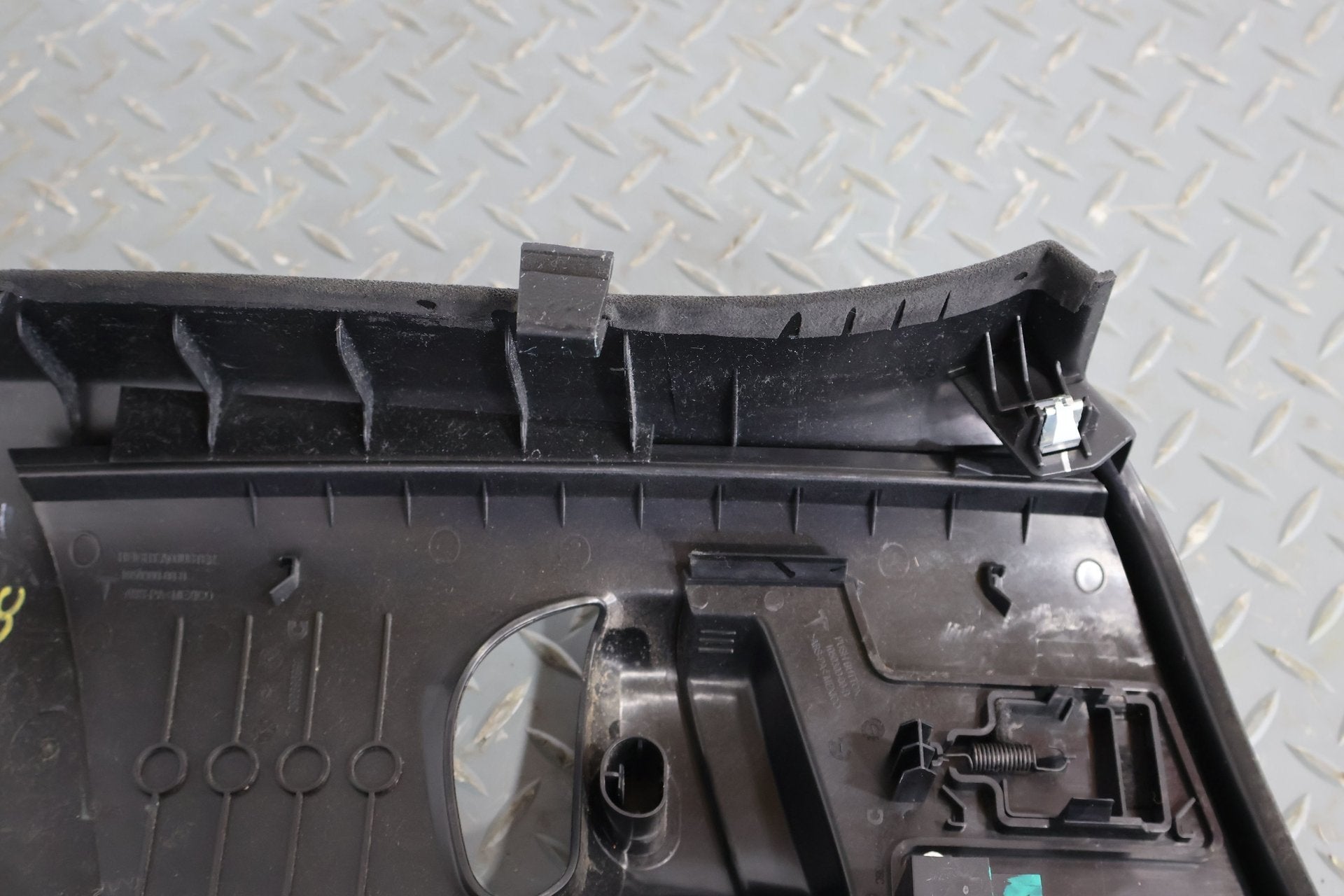 2016 Tesla X- Pair- Interior B Pillar Trim