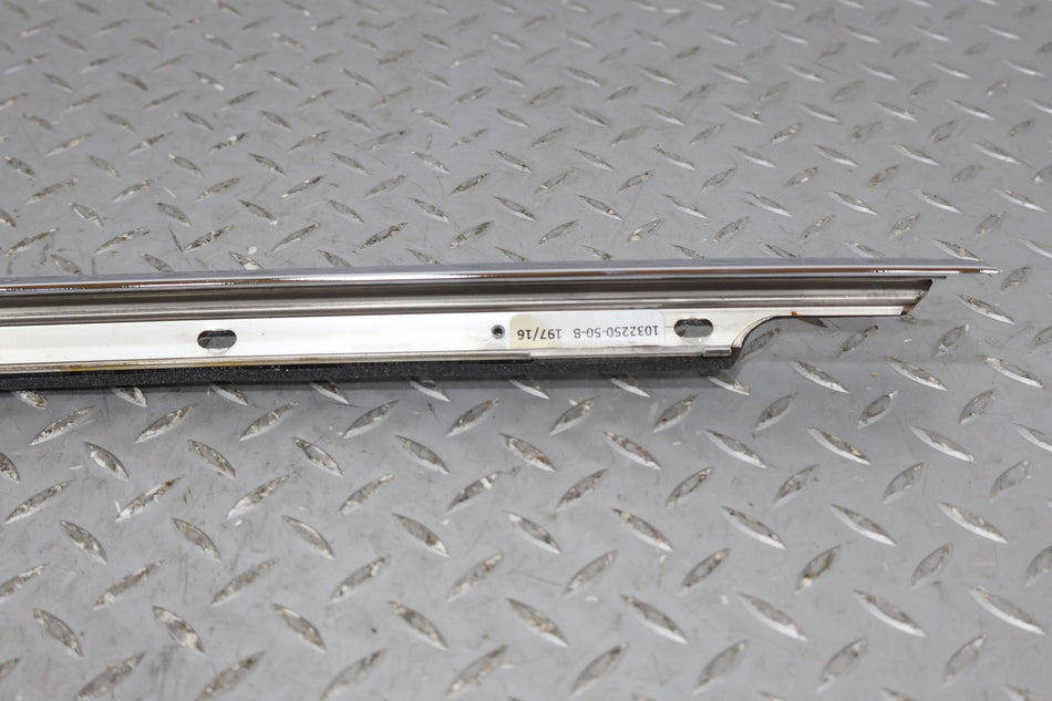2016 Tesla X- Right Rear Door Molding
