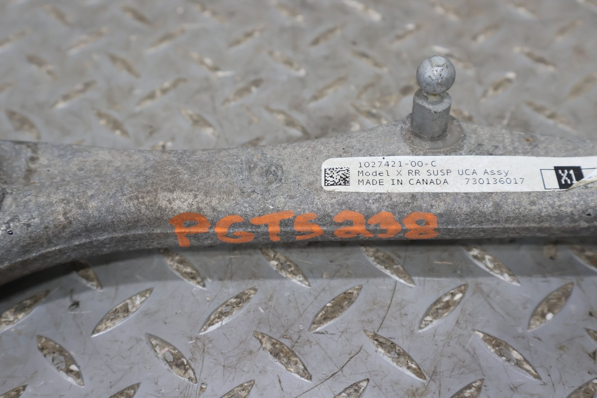 2016 Tesla X- Right Rear Upper Control Arm
