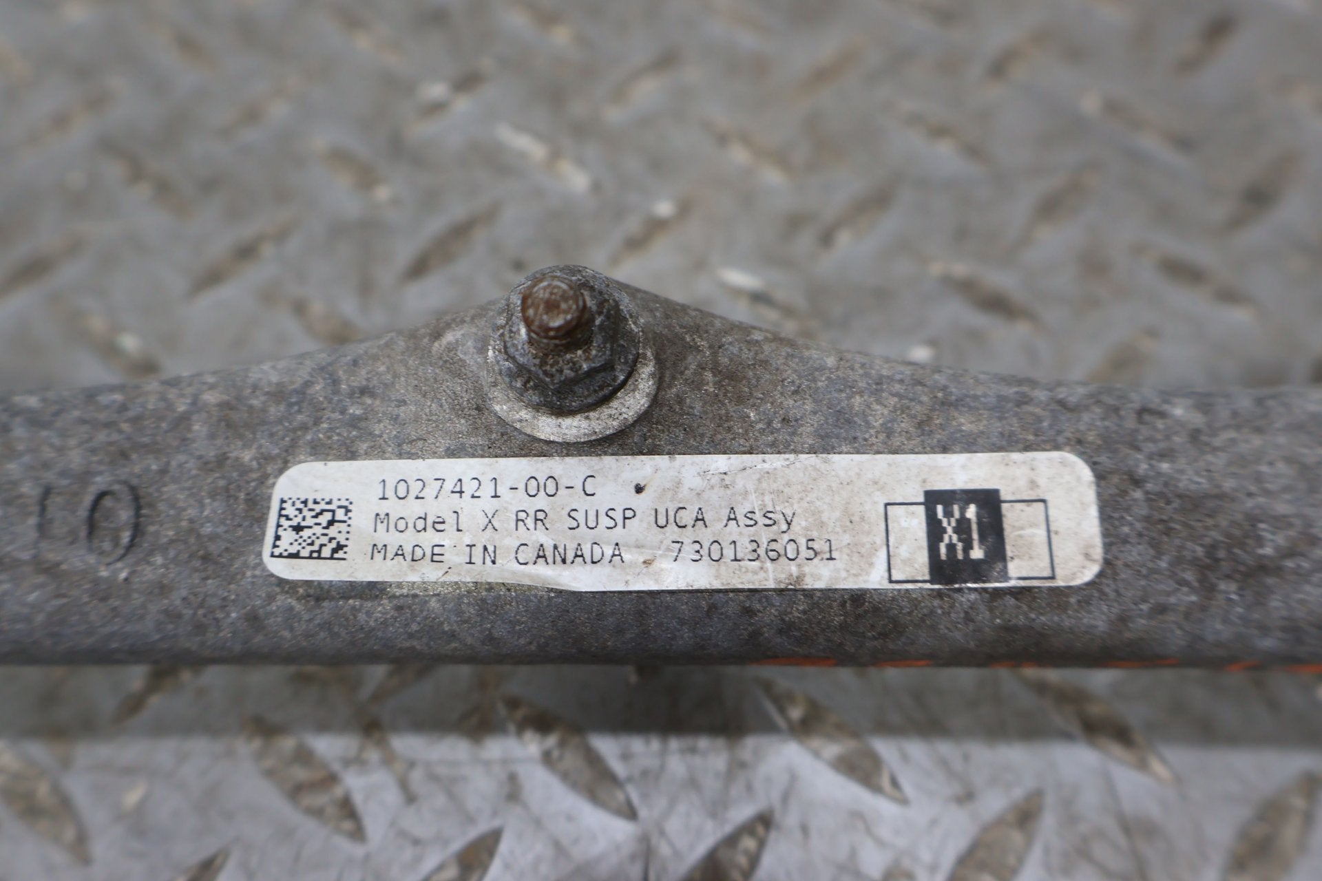 2016 Tesla X- UPPER CONTROL ARM REAR