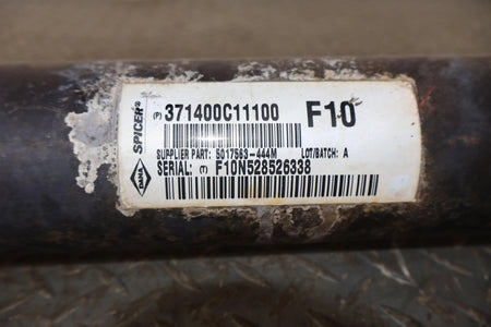 2016 Toyota Sequoia- Front Drive Shaft