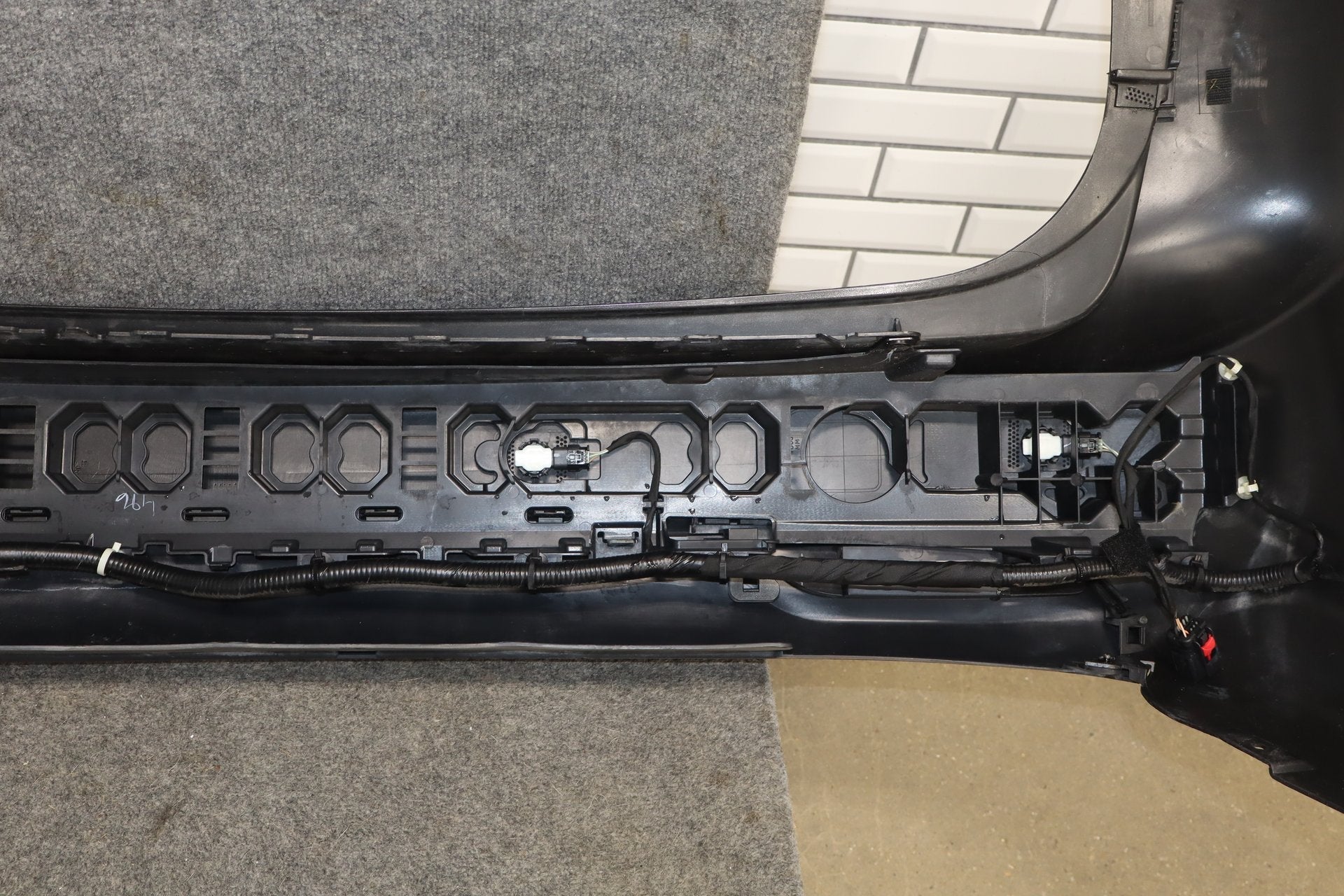 2017-2020 Chrysler Pacifica Touring Plus Rear Bumper Granite Crystal PAU