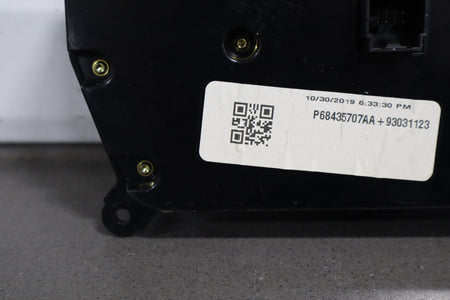 2017-2023 Dodge Charger Scat Pack SRT Climate Control 68293625AD OEM