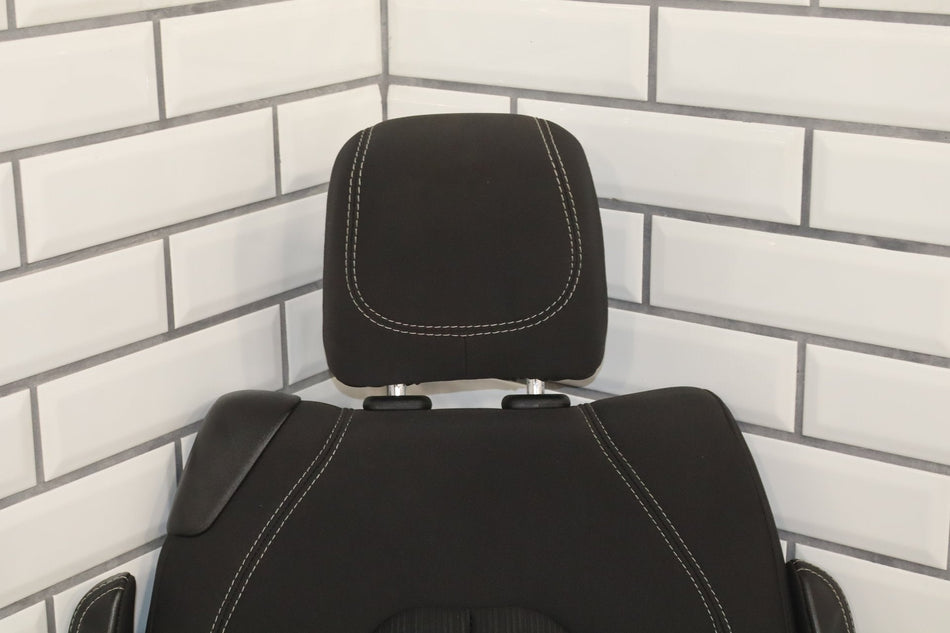 2017-2024 Chrysler Pacifica 2nd Row Right Outer Seat Assembly Black Cloth OEM