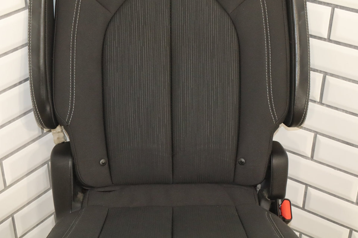 2017-2024 Chrysler Pacifica 2nd Row Right Outer Seat Assembly Black Cloth OEM