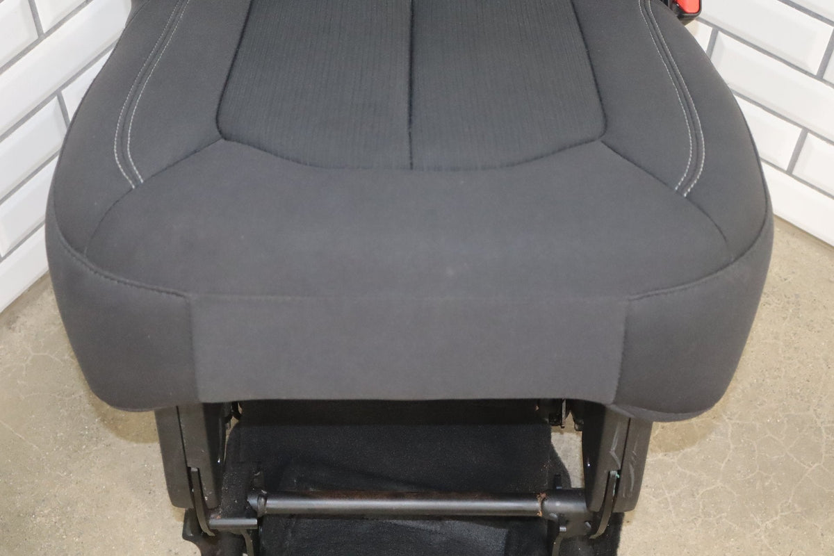 2017-2024 Chrysler Pacifica 2nd Row Right Outer Seat Assembly Black Cloth OEM
