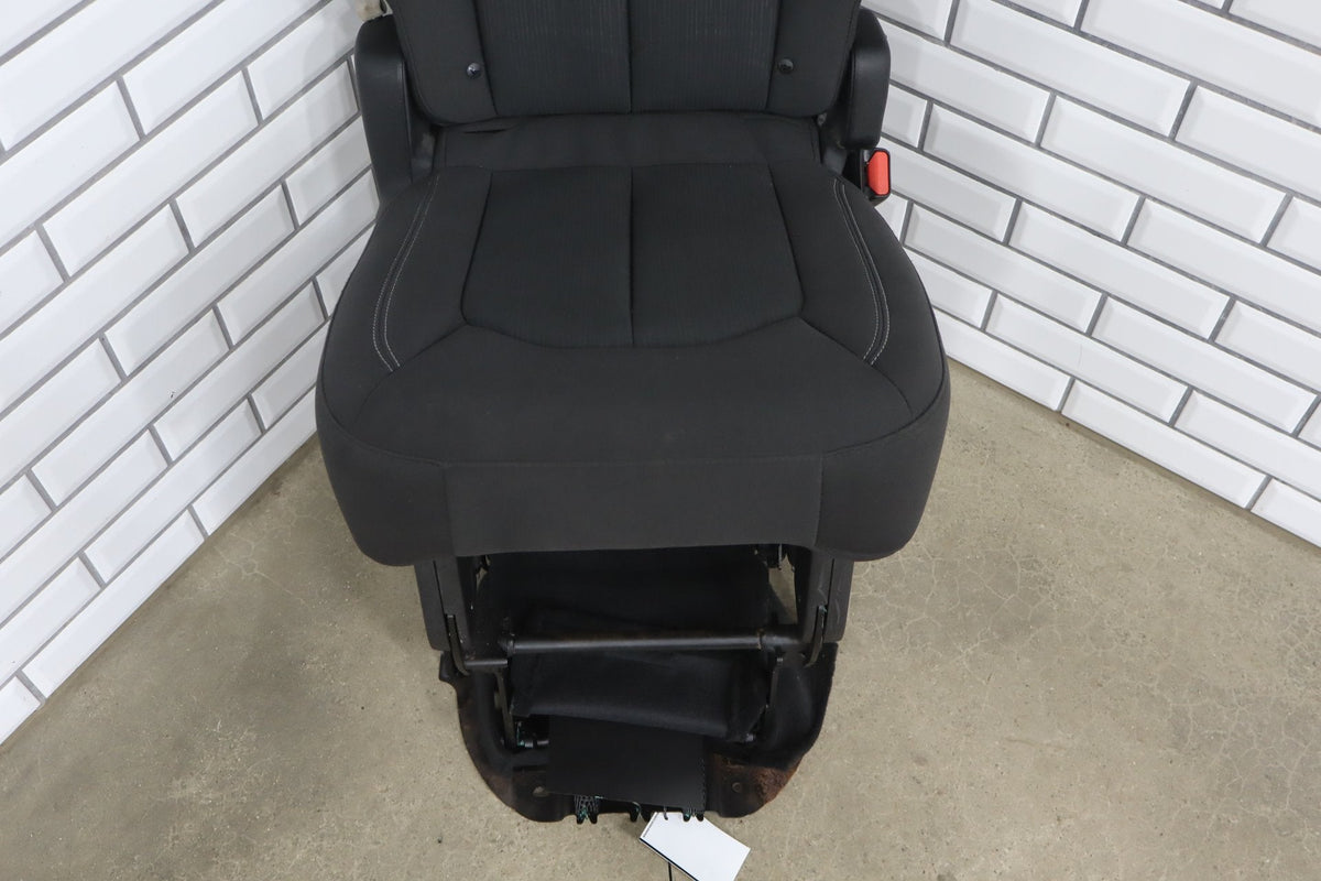 2017-2024 Chrysler Pacifica 2nd Row Right Outer Seat Assembly Black Cloth OEM