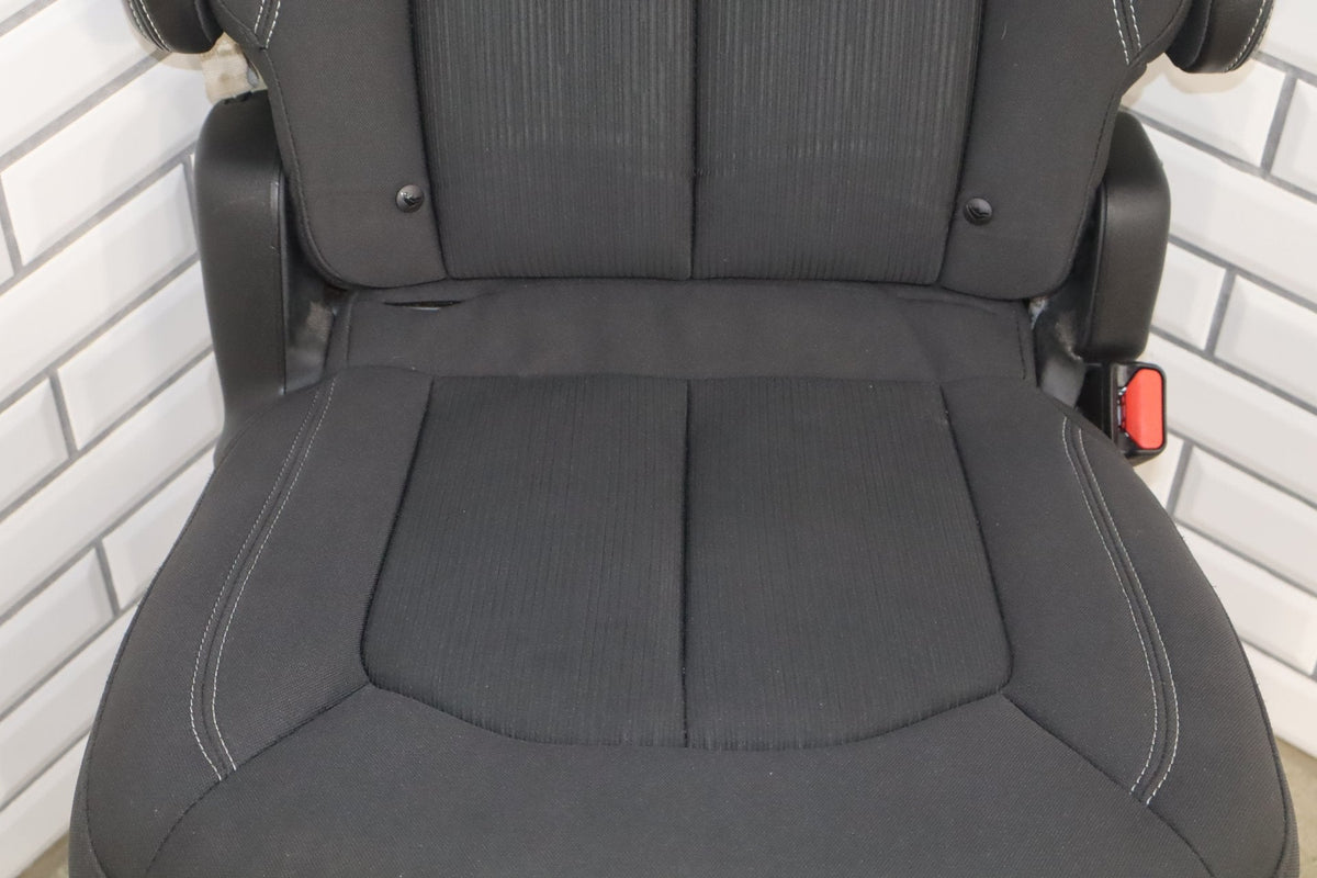 2017-2024 Chrysler Pacifica 2nd Row Right Outer Seat Assembly Black Cloth OEM