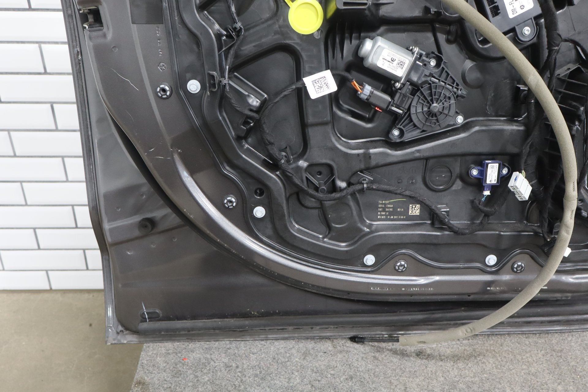 2017-2024 Chrysler Pacifica Touring Plus Left Front Door Granite Crystal PAU