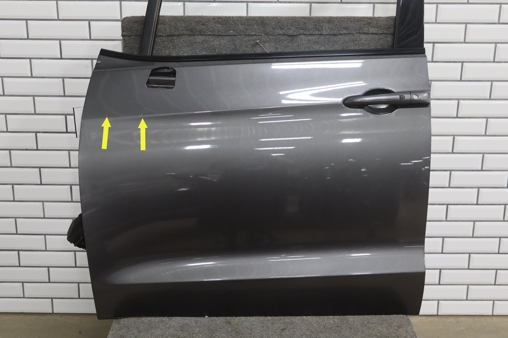 2017-2024 Chrysler Pacifica Touring Plus Left Front Door Granite Crystal PAU