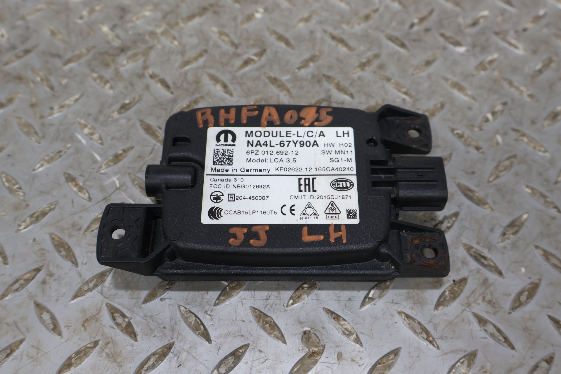 2017 Fiat 124 Spider- Chassis Control Module