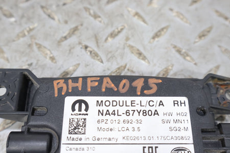 2017 Fiat 124 Spider- Chassis Control Module