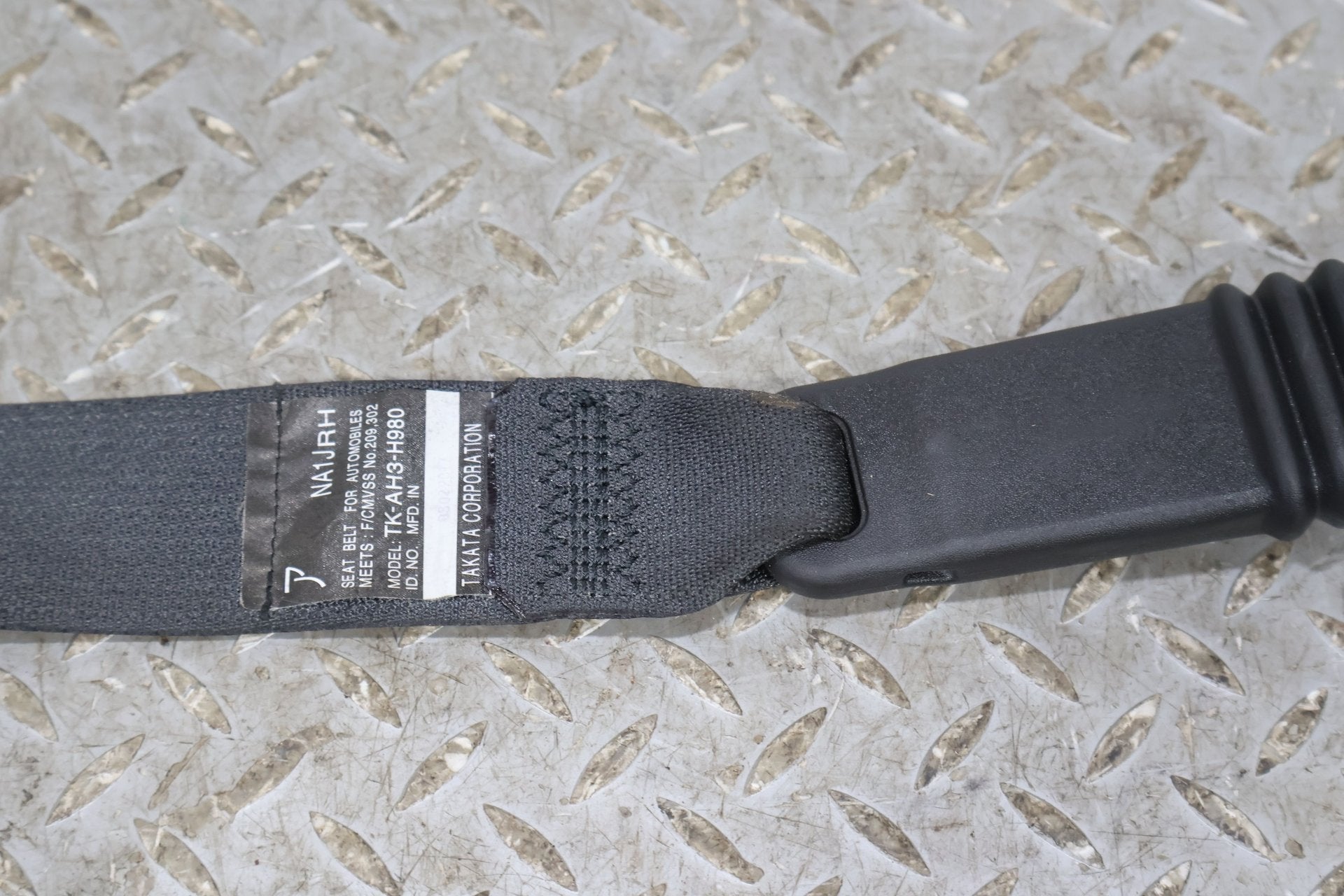 2017 Fiat 124 Spider- Front Seat Belt