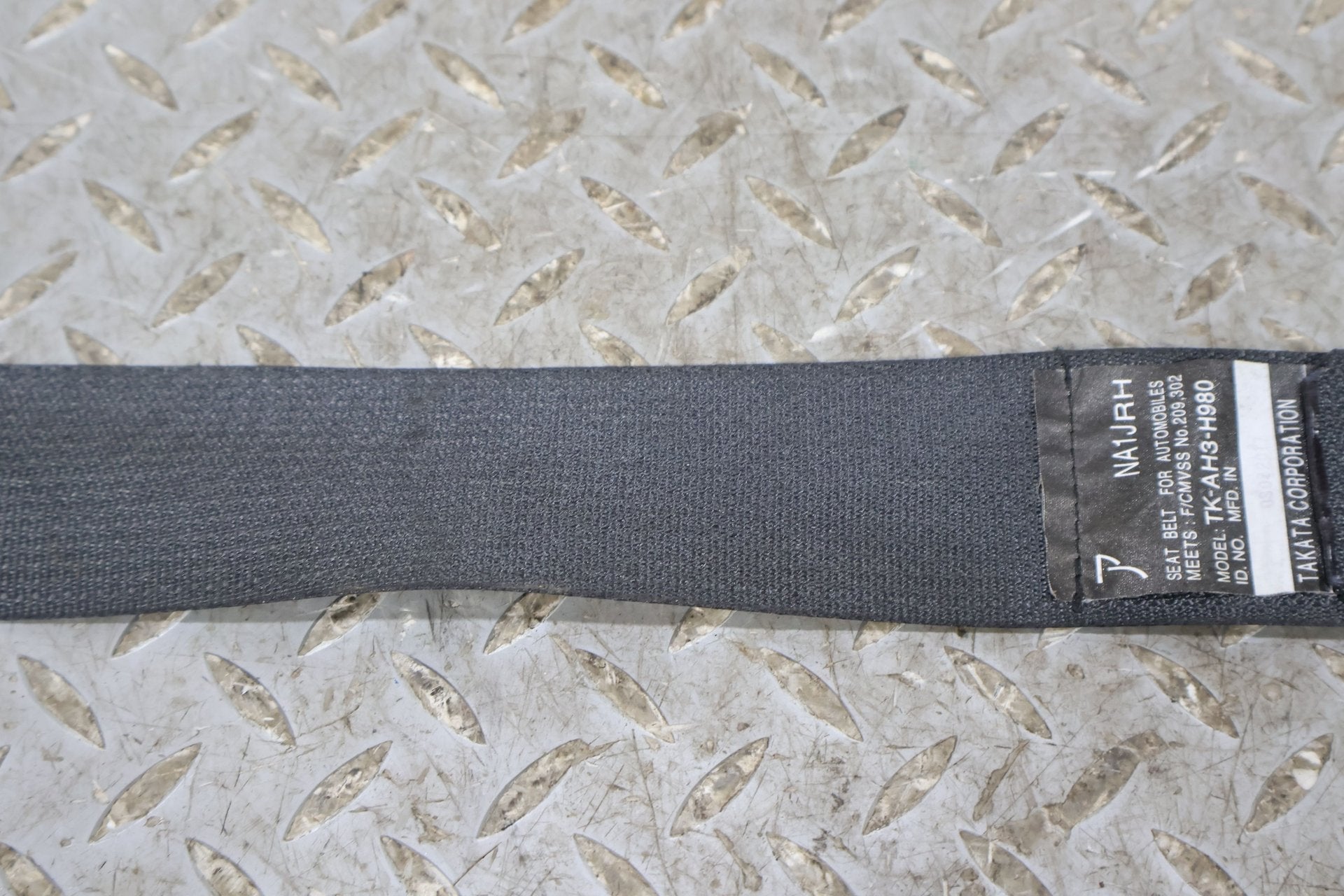 2017 Fiat 124 Spider- Front Seat Belt