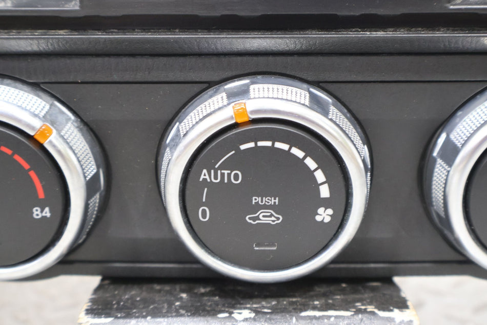 2017 Fiat 124 Spider- Heater/AC Controls