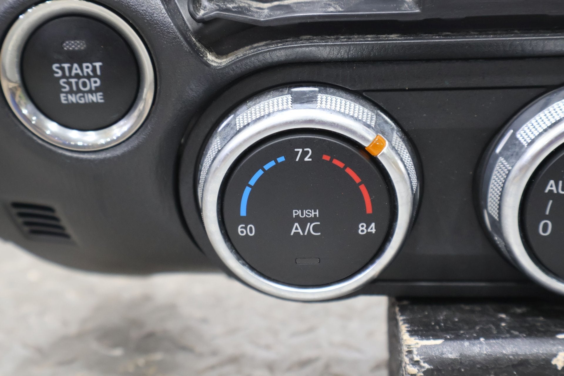 2017 Fiat 124 Spider- Heater/AC Controls