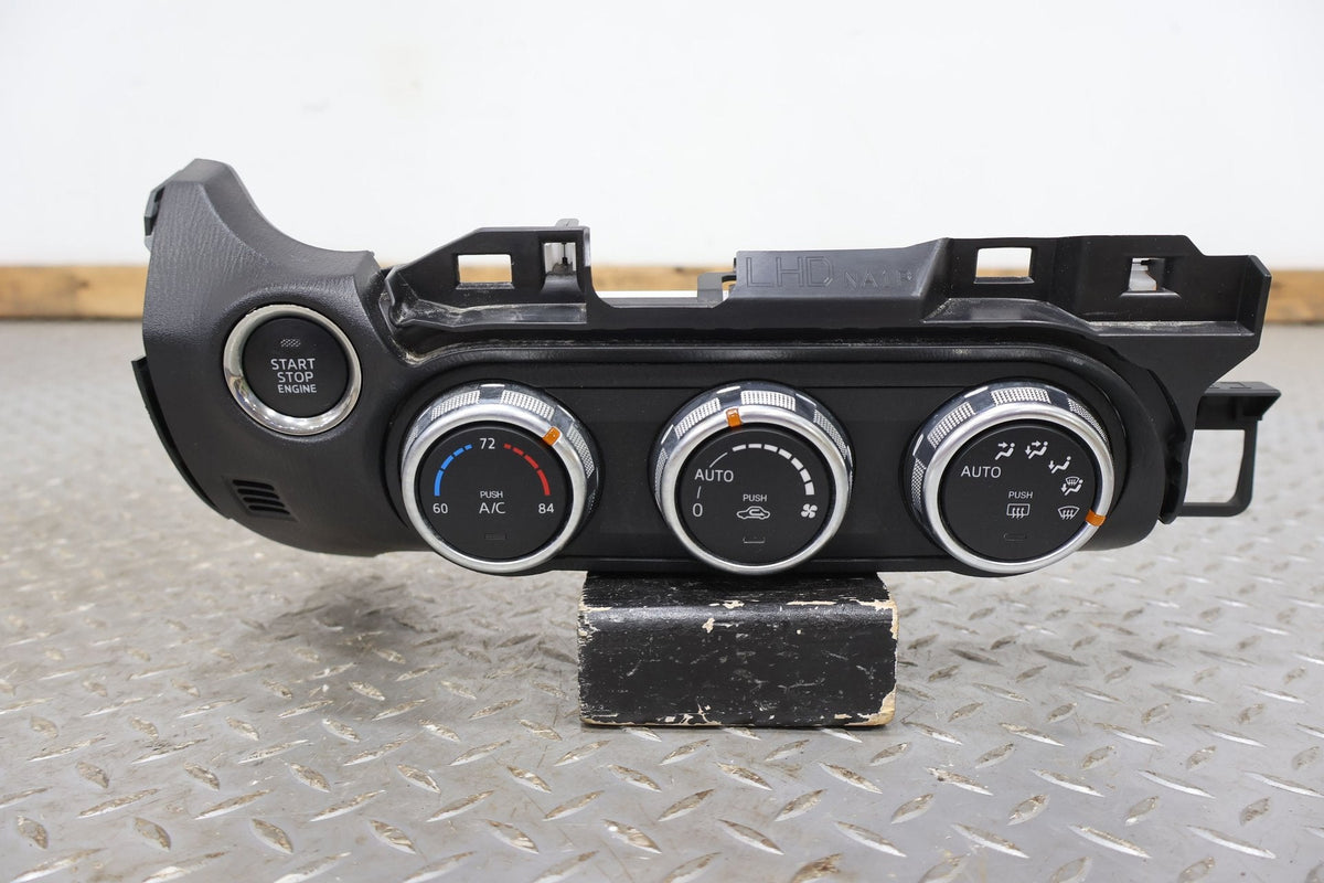 2017 Fiat 124 Spider- Heater/AC Controls