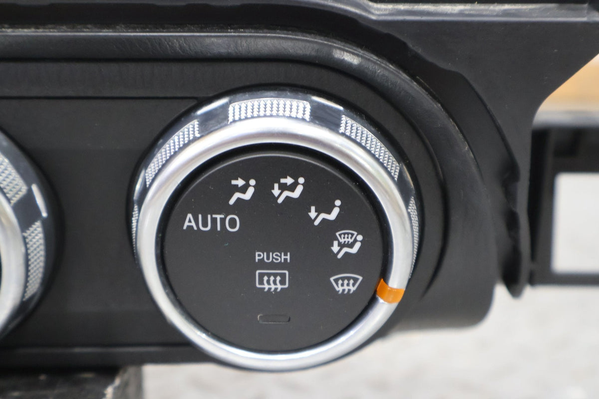 2017 Fiat 124 Spider- Heater/AC Controls
