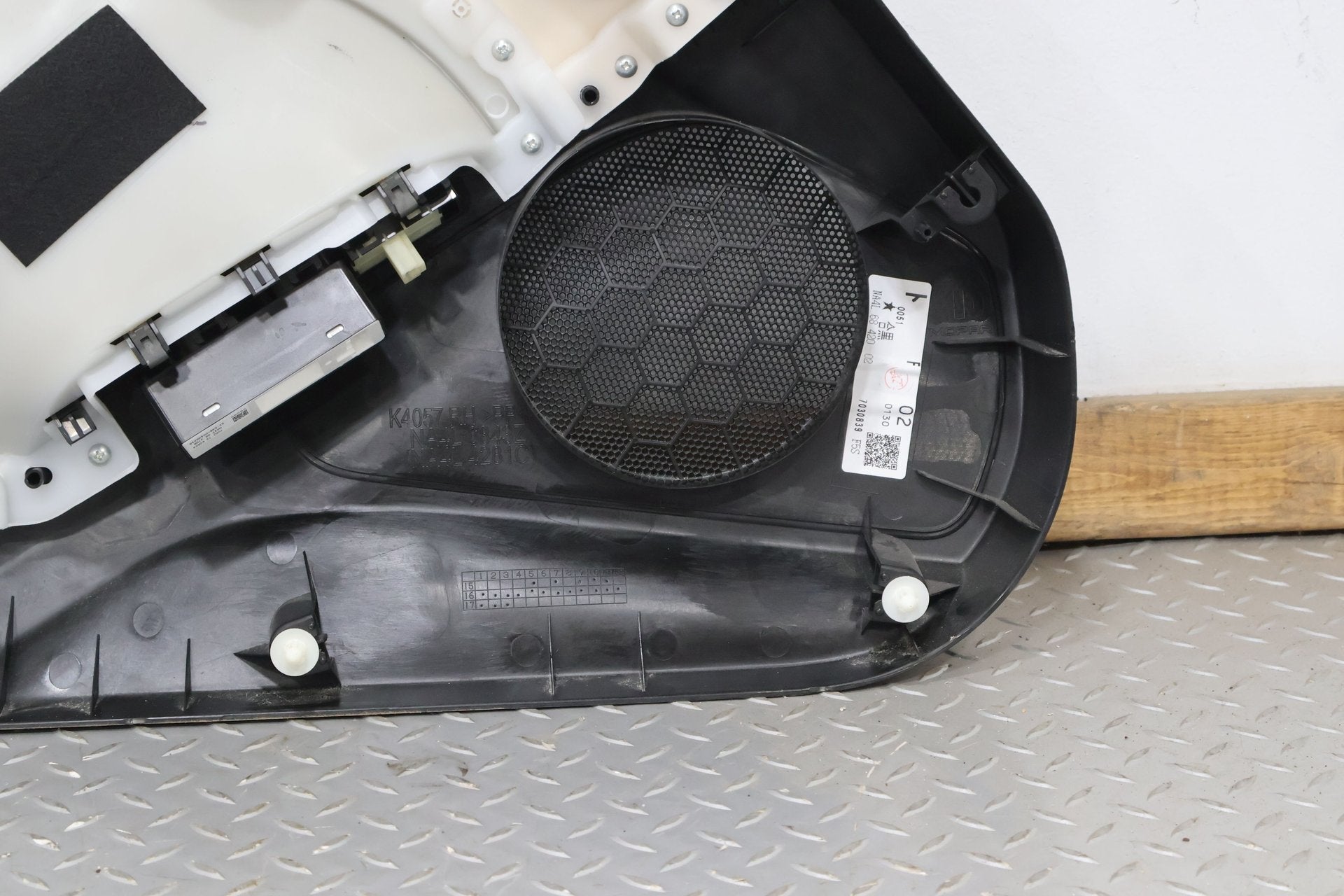 2017 Fiat 124 Spider- Right Front Door Trim Panel