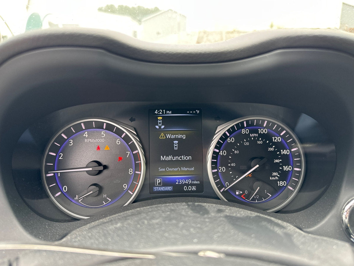 2017 Infiniti Q50- Speedometer