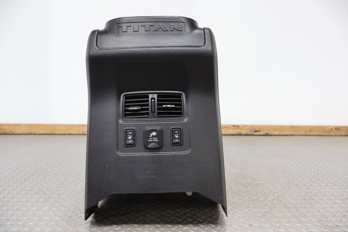 2017 Nissan Titan XD- Front Console