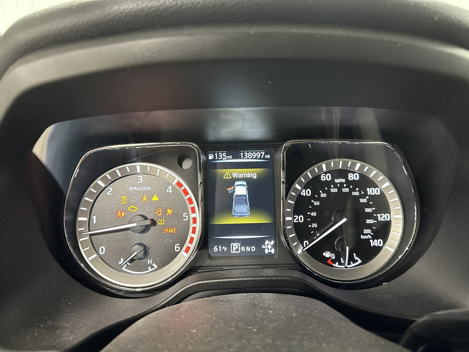 2017 Nissan Titan XD- Speedometer