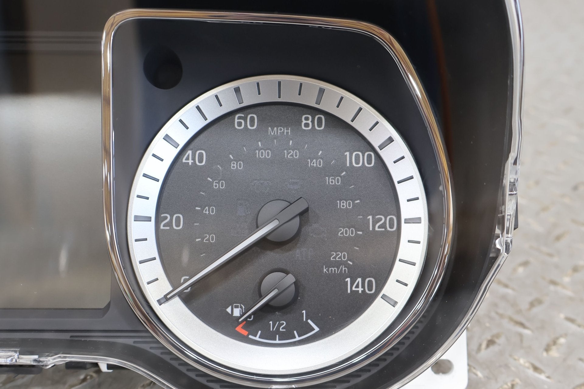 2017 Nissan Titan XD- Speedometer