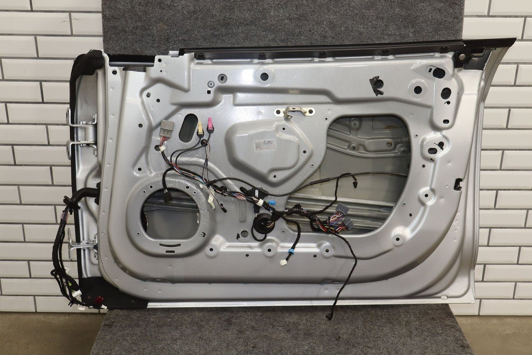 2017 Tesla S Right Front Door Silver PMSS