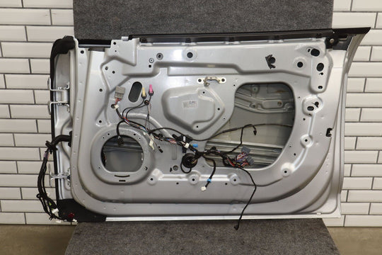 2017 Tesla S Right Front Door Silver PMSS