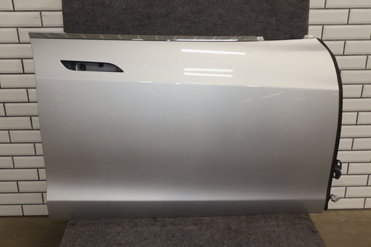 2017 Tesla S Right Front Door Silver PMSS