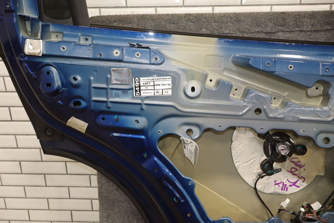 2017 Tesla X Left Rear Door Shell