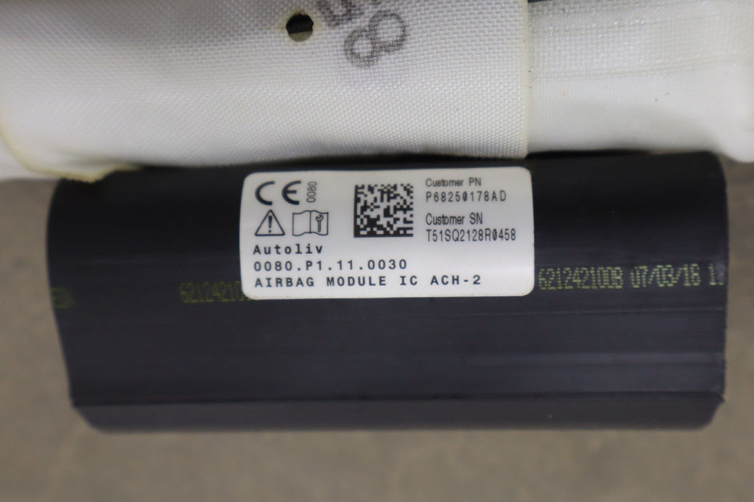 2018 - 2024 Dodge Durango Passenger Right Curtain Air Bag 68250178AD