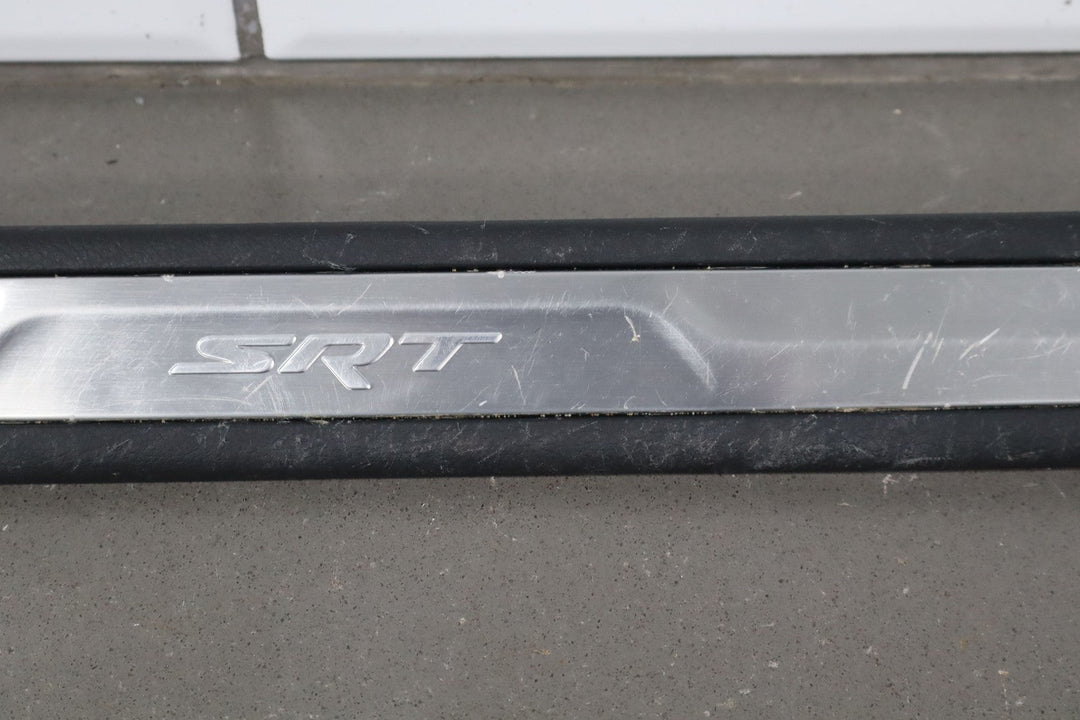 2018 Dodge Durango SRT - 8 6.4L 392 Front Sill Plates Black SRT Emblem OEM